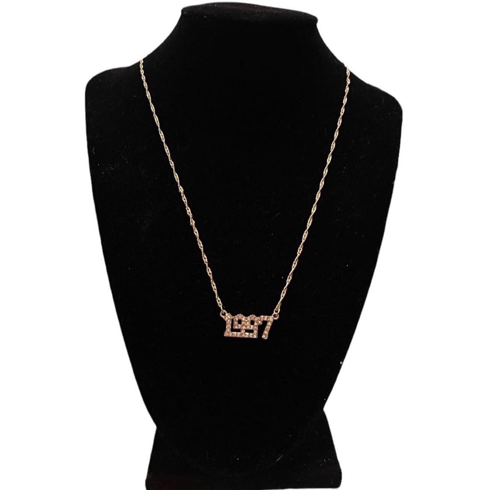 1997 Studded Gold Necklace